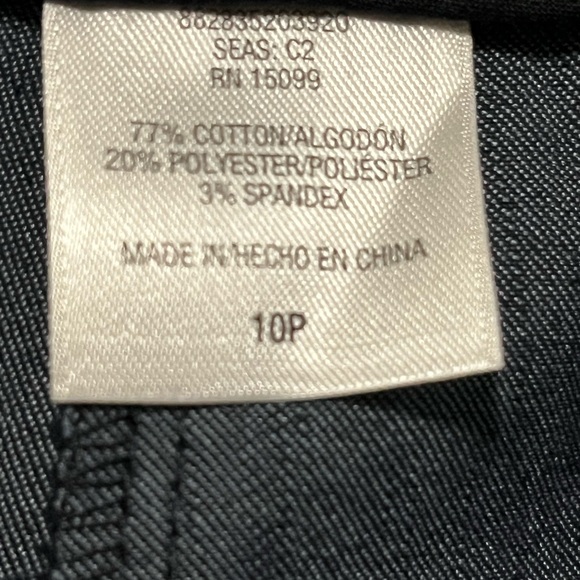 NWT Covington blue pant Size 10 Petite - Picture 4 of 10